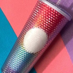 Starbucks Pride 2020 studded tumbler RARE